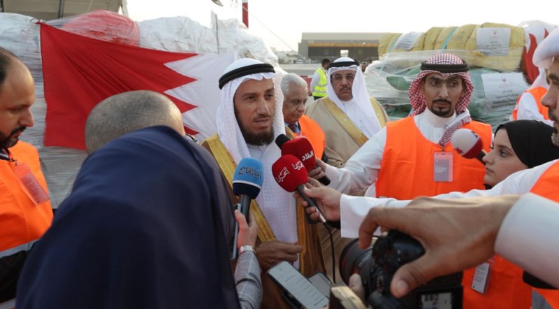 القطان: 40 طنا من المساعدات بمليون دولار للأشقاء في ليبيا