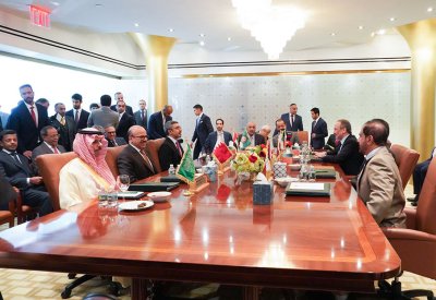 وزير الخارجية يشارك في الاجتماع التنسيقي للمجلس الوزاري لمجلس التعاون لدول الخليج العربية