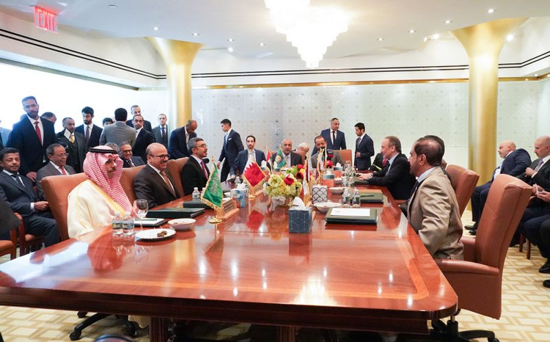 وزير الخارجية يشارك في الاجتماع التنسيقي للمجلس الوزاري لمجلس التعاون لدول الخليج العربية
