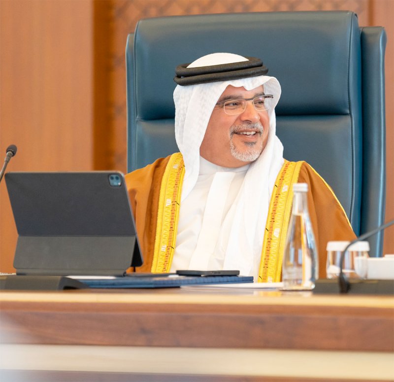 سمو ولي العهد رئيس مجلس الوزراء يترأس جلسة مجلس الوزراء