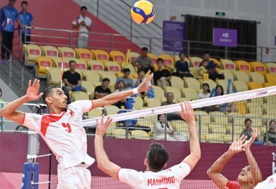 منتخب الطائرة يستهل مشواره الآسيوي بالفوز على النيبال