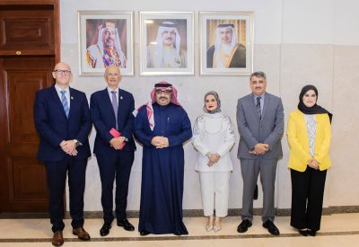 وزير التربية والتعليم يستقبل وفداً من الكلية الملكية للجراحين (RCSI)