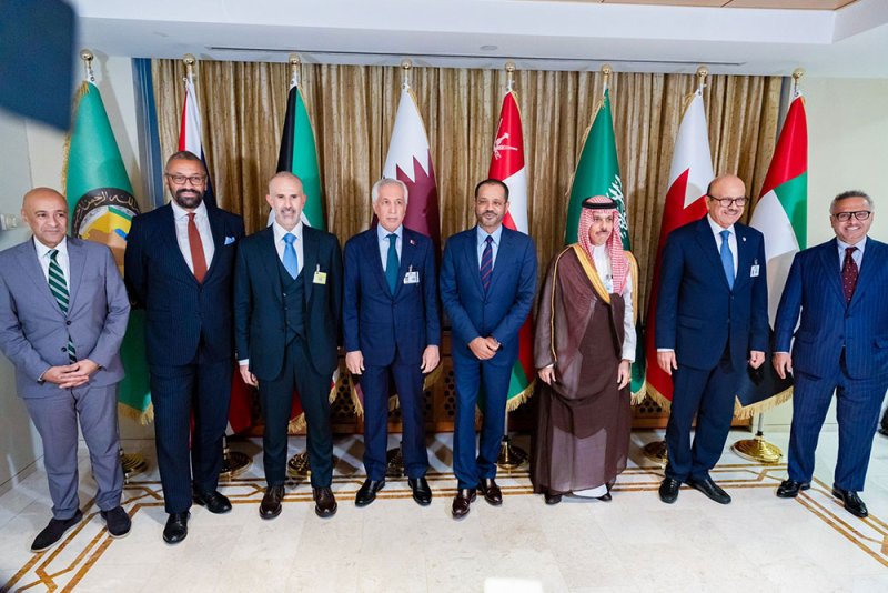 وزير الخارجية يشارك في الاجتماع الوزاري المشترك بين مجلس التعاون لدول الخليج العربية والمملكة المتحدة