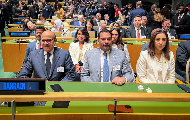 وزير الخارجية يترأس وفد البحرين المشارك في أعمال الجلسة الافتتاحية للمناقشة العامة للجمعية العامة للأمم المتحدة