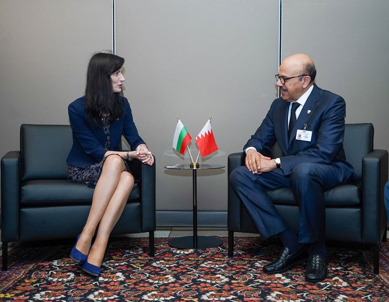 وزير الخارجية يجتمع مع نائب رئيس الوزراء وزير خارجية جمهورية بلغاريا