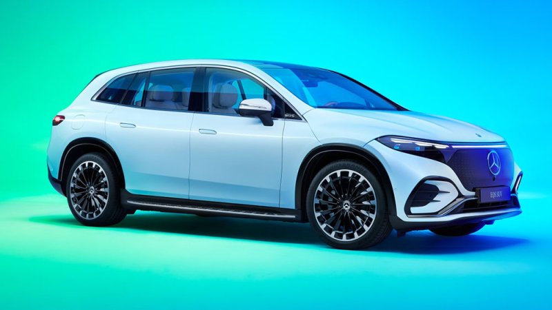 مرسيدس EQS SUV الكهربائية كليًا