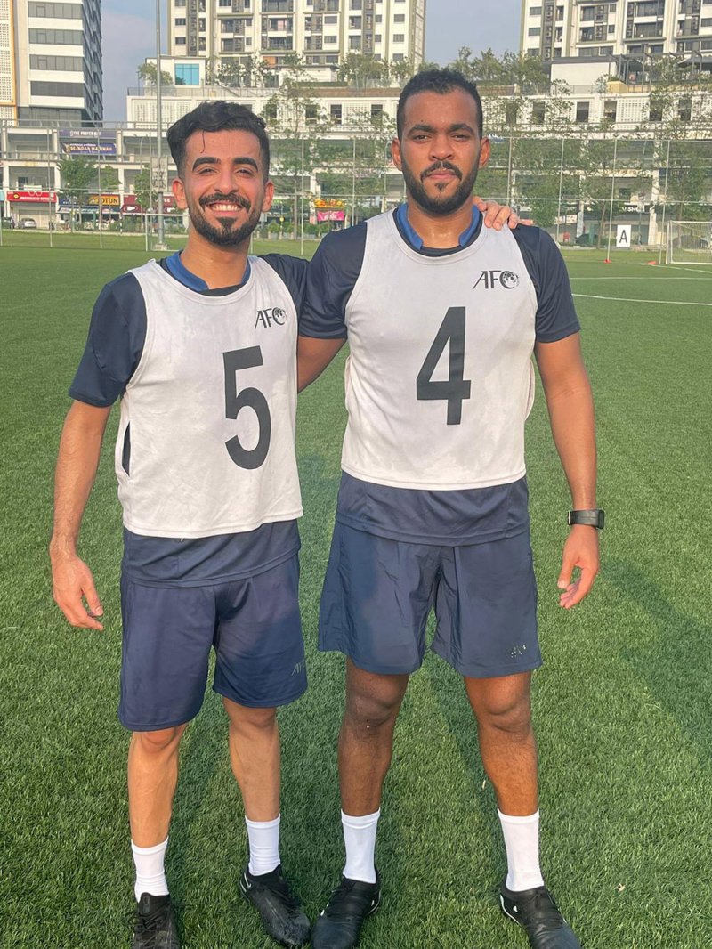 الشويخ والخشرم يشاركان في برنامج أكاديمية الحكام بالاتحاد الآسيوي