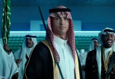 بالفيديو: هكذا احتفل رونالدو باليوم الوطني السعودي