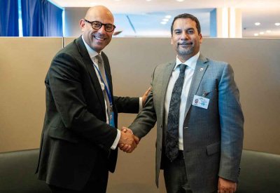 وزير النفط والبيئة يبحث سبل التعاون مع منظمة "UNFCCC"