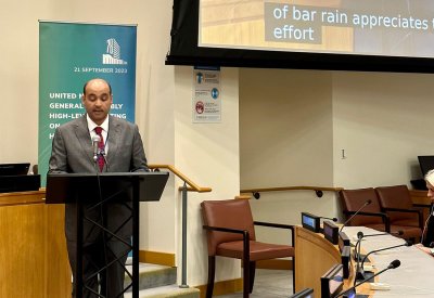 الدكتور المانع: البحرين تحرص على توفير الرعاية الصحية والطبية الشاملة لجميع المواطنين والمقيمين