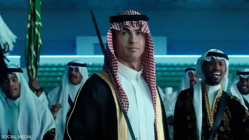 بالفيديو: هكذا احتفل رونالدو باليوم الوطني السعودي