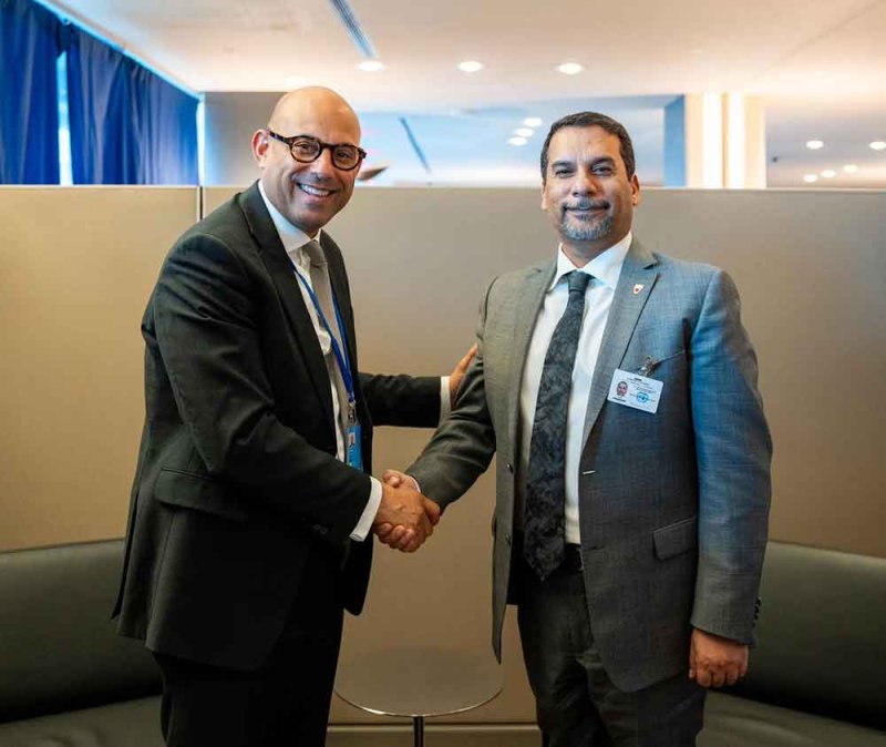 وزير النفط والبيئة يبحث سبل التعاون مع منظمة "UNFCCC"