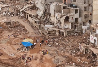 درنة تنظم بأكتوبر مؤتمراً دولياً لإعادة إعمارها بعد الفيضانات