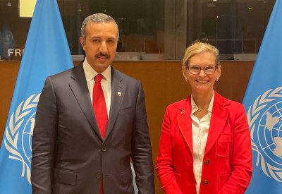 وكيل وزارة الخارجية للشؤون السياسية يجتمع مع الأمينة العامة للاتحاد الدولي للاتصالات في نيويورك