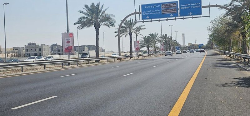 "الأشغال": الانتهاء من مشروع إعادة تأهيل شارع الشيخ خليفة بن سلمان