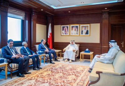 وزير الخارجية يستقبل مساعد وزير الخارجية مدير المراسم بوزارة خارجية جمهورية مصر العربية