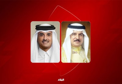 جلالة الملك المعظم يتلقى برقية تعزية من أمير دولة قطر