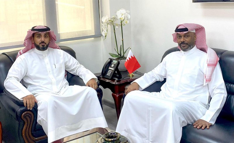 رئيس وحدة التحقيق الخاصة يستقبل رئيس جمعية الحقوقيين البحرينية