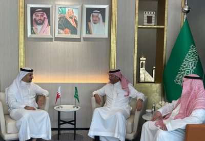 وزير الصناعة والتجارة يلتقي وزير الصناعة والثروة المعدنية السعودي