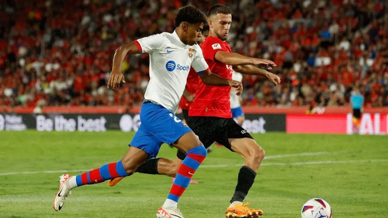 برشلونة يسقط في فخ التعادل مع مايوركا
