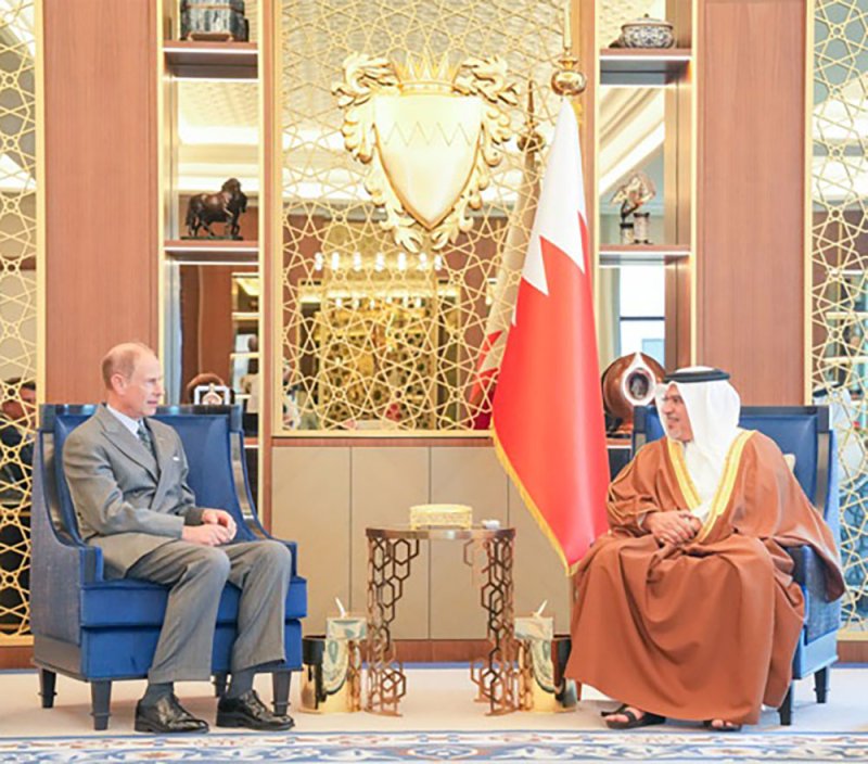 سمو ولي العهد رئيس مجلس الوزراء: العلاقات البحرينية البريطانية تشهد تنامياً وتقدماً على مختلف الأصعدة
