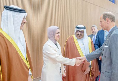 الأمير إدوارد يزور المدرسة البريطانية