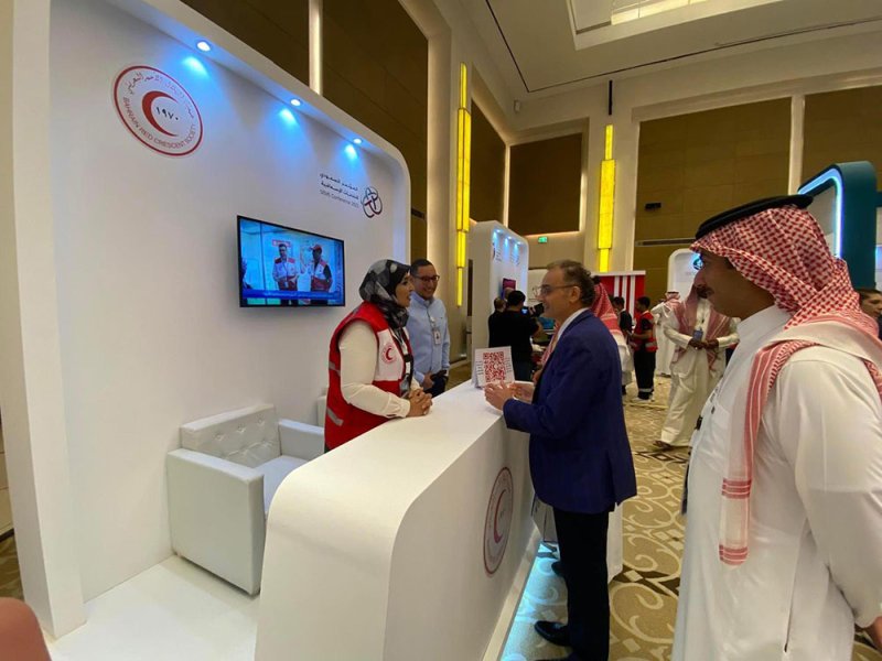 الهلال الأحمر البحريني يشارك في المؤتمر السعودي للخدمات الإسعافية