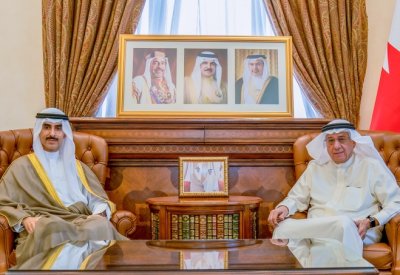 مستشار جلالة الملك لشؤون الإعلام يستقبل سفير دولة الكويت لدى المملكة