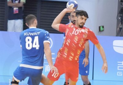 أحمر اليد يحسم صدارة المجموعة الأولى بالفوز على الكويت بآسياد هانغتشو