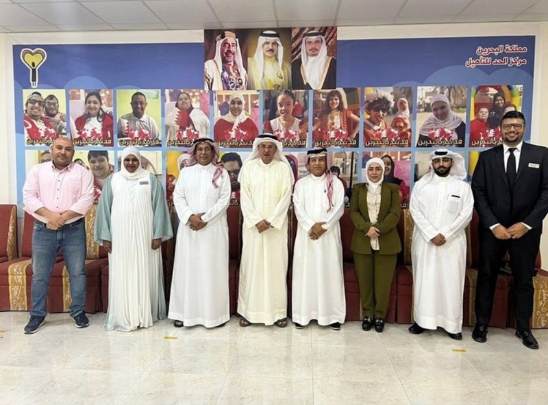 المؤسسة الوطنية لحقوق الإنسان تقوم بزيارة إلى مركز الحد لتأهيل ذوي الاحتياجات الخاصة
