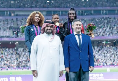 سمو الشيخ عيسى بن علي يتوج يافي بذهبية 1500 متر بـ “آسياد هانغتشو”