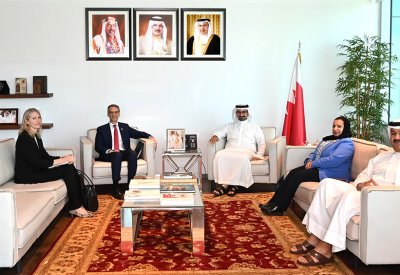 وزير الصناعة والتجارة يلتقي سفير الولايات المتحدة الامريكية لدى المملكة