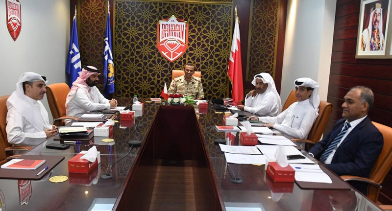 علي بن خليفة يترأس اجتماع لجنة المنتخبات الوطنية بالاتحاد البحريني لكرة القدم