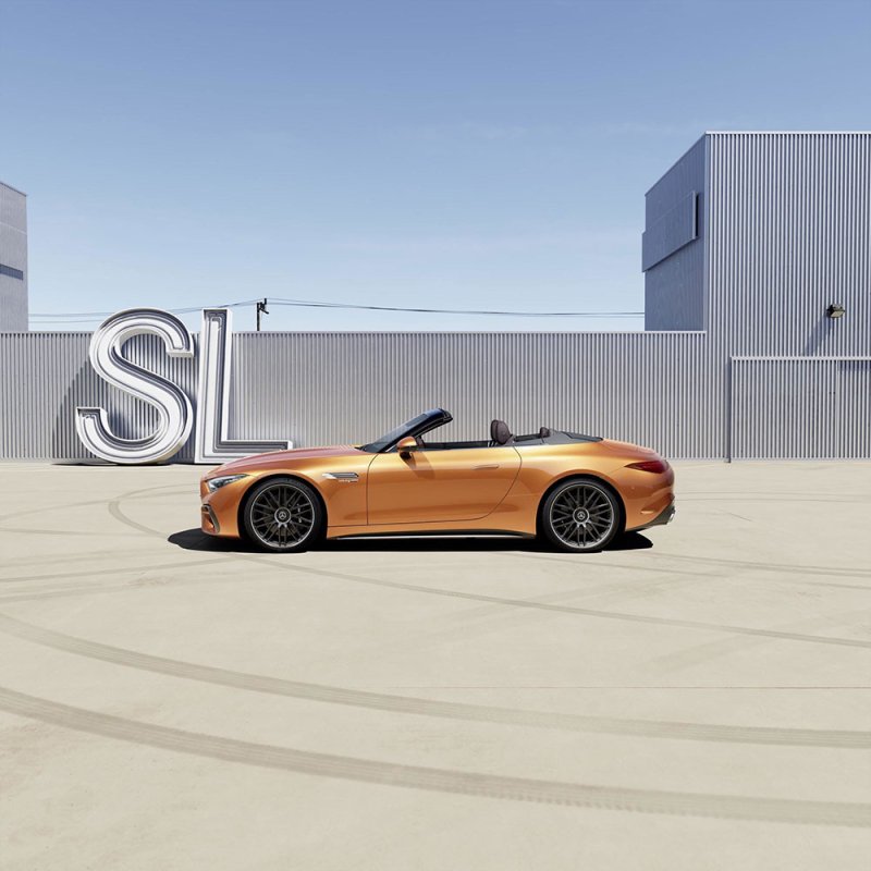مرسيدس SL 63  باصدار “غروب الشمس“
