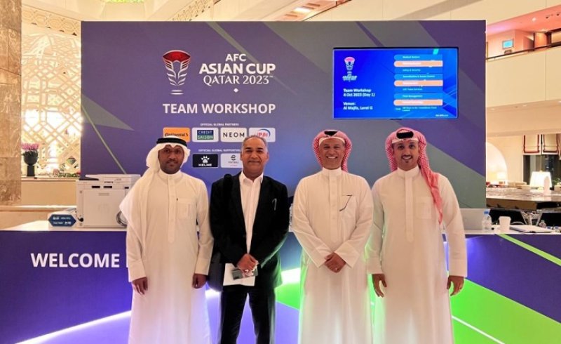 اتحاد كرة القدم يشارك في ورشة عمل الاتحاد الآسيوي لمنتخبات كأس آسيا 2023