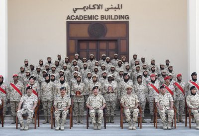 تخريج دورة المتطوعات المدنيات للقوة الاحتياطية "الدفعة الأولى" بقوة دفاع البحرين