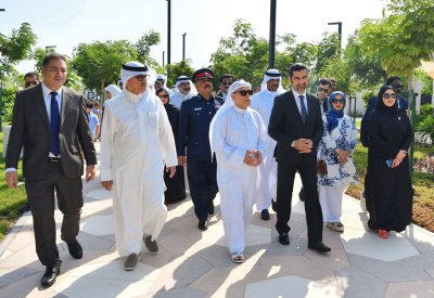 وزير شؤون البلديات والزراعة يفتتح متنزه باربار