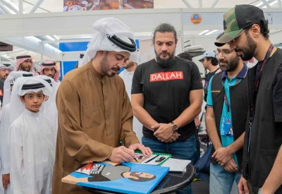 بالصور.. خالد بن حمد يفتتح معرض بحرين كوميك كون بنسخته الرابعة