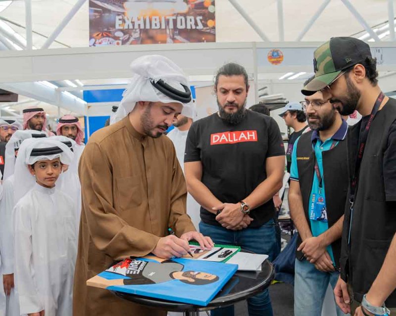 بالصور.. خالد بن حمد يفتتح معرض بحرين كوميك كون بنسخته الرابعة