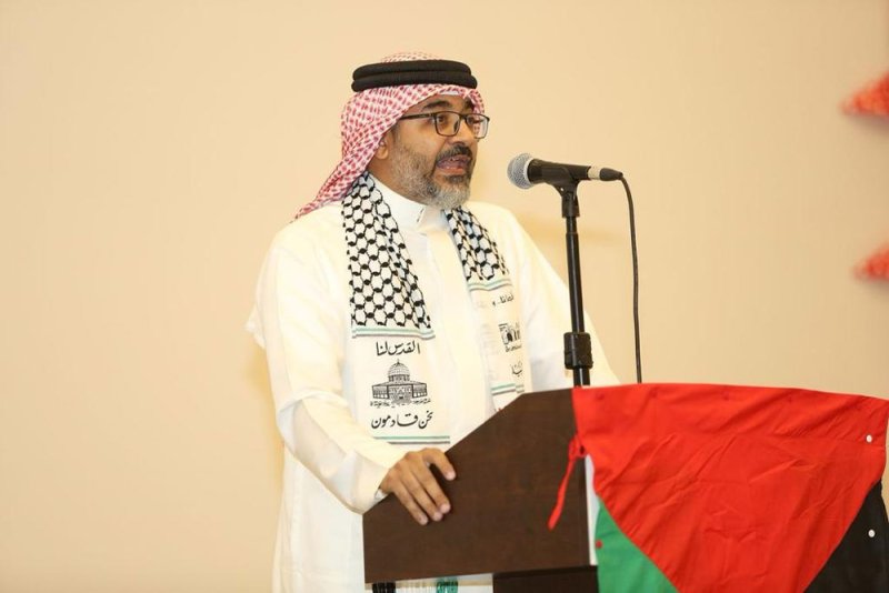 وقفة تضامنية في المحرق لدعم الشعب الفلسطيني