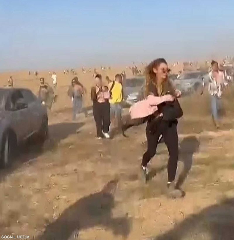 500 مفقود بعد مهرجان موسيقي إسرائيلي.. كواليس "فيديو الهروب"
