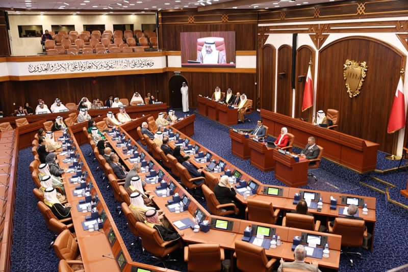 مجلس الشورى في الجلسة الإجرائية يشيد بما تضمنه الخطاب السامي لحضرة صاحب الجلالة ملك البلاد المعظم
