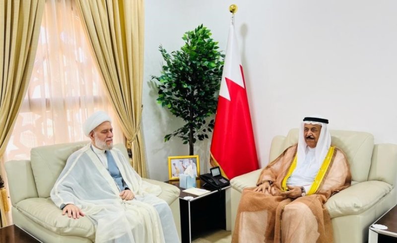 رئيس المجلس الأعلى للشئون الإسلامية يستقبل الشيخ ناصر العصفور بمناسبة تعيينه عضوًا بالمجلس