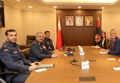 نائب رئيس الأمن العام يستقبل وفداً من موظفي مجلسي الشيوخ والنواب الأمريكي