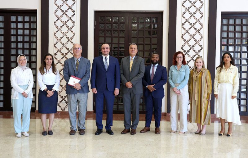 هيئة السياحة تستقبل وفداً من موظفي أعضاء مجلسي النواب والشيوخ بالولايات المتحدة الأمريكية
