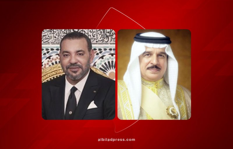 جلالة الملك المعظم يتلقى برقية شكر جوابية من العاهل المغربي