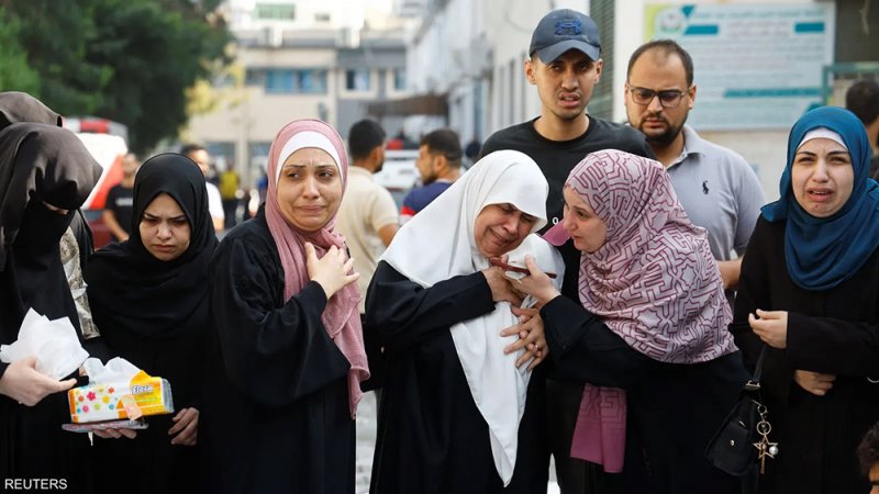 الهلال الأحمر: ترحيل مليون فلسطيني في 24 ساعة "مستحيل"