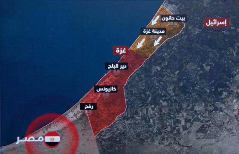 ما المناطق التي طلبت إسرائيل إخلاءها في قطاع غزة؟