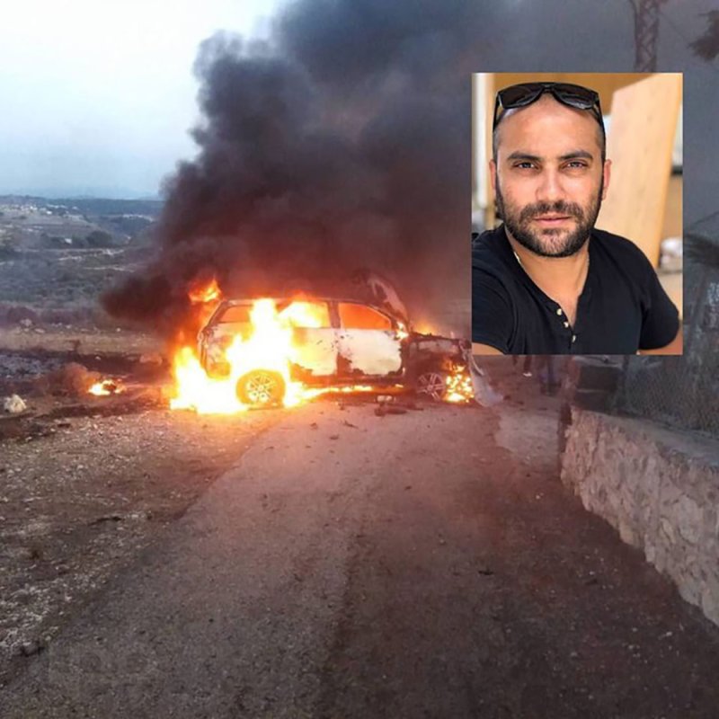وفاة صحفي وإصابة آخرين في قصف إسرائيلي على جنوب لبنان
