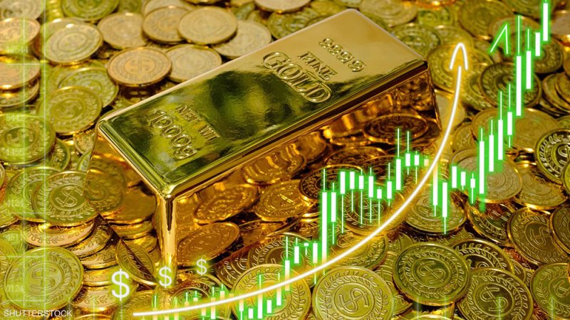 الذهب يسطع كملاذ آمن بسبب "أحداث غزة" وتوقعات الفائدة